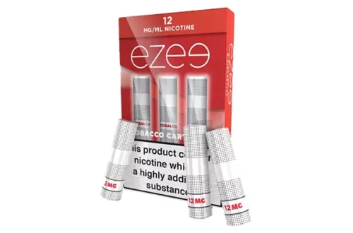 12MG EZEE E-CIGARETTE CARTRIDGES TOBACCO 1050 PUFFS